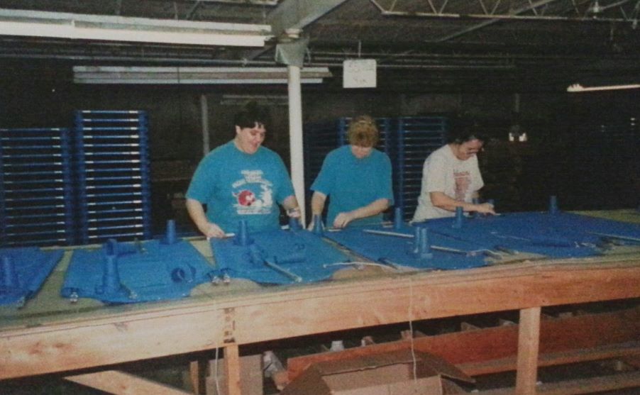 Building the same style cots in 1994 for the school market